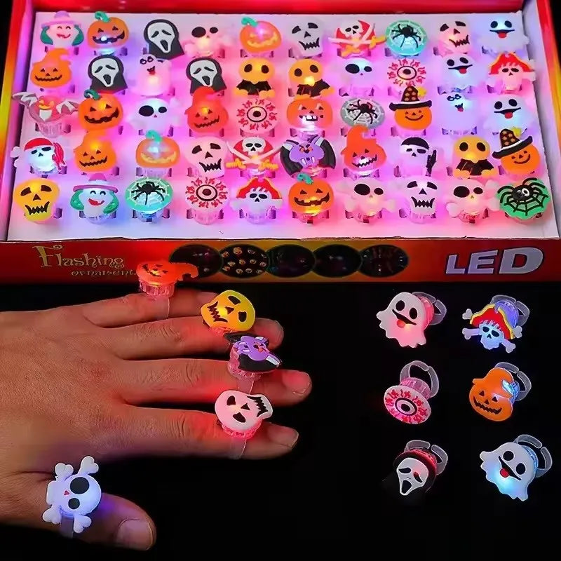 Glow-In-The-Dark Halloween Rings™