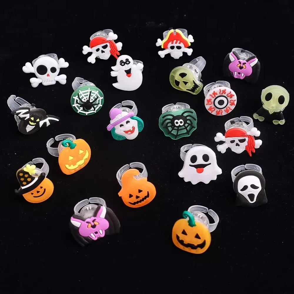 Glow-In-The-Dark Halloween Rings™