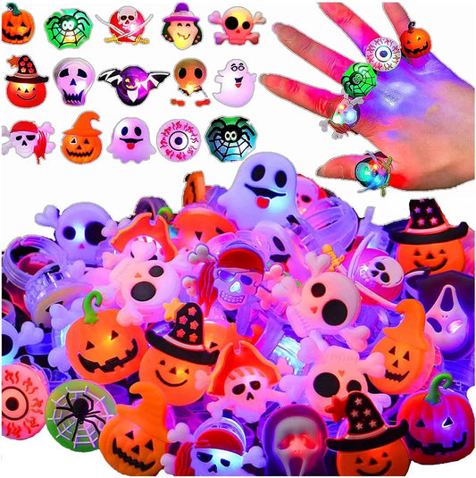 Glow-In-The-Dark Halloween Rings™